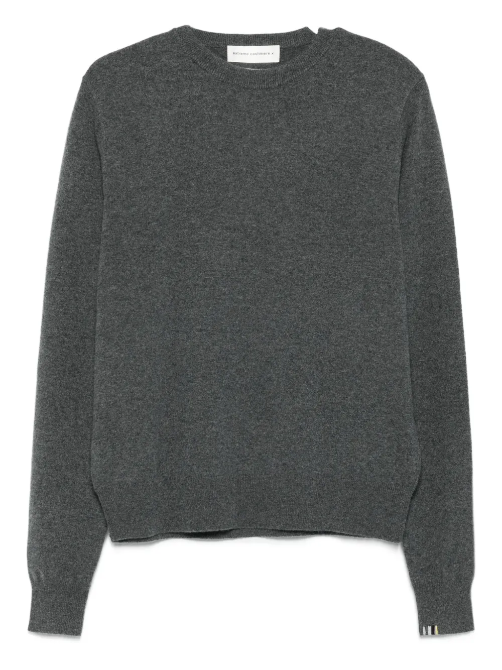 extreme cashmere crew-neck sweater - Grey