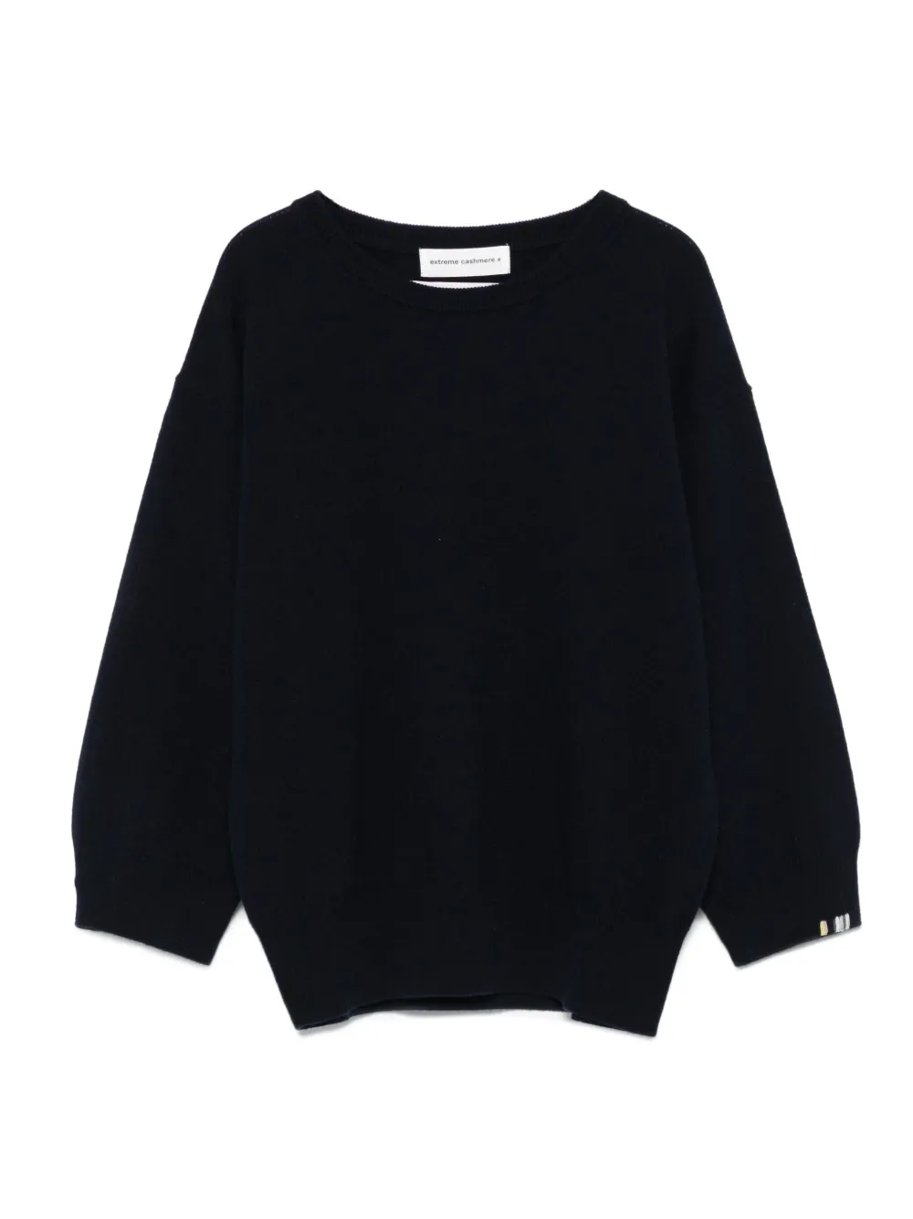 Extreme cashmere Kasjmier trui met lange mouwen Blauw