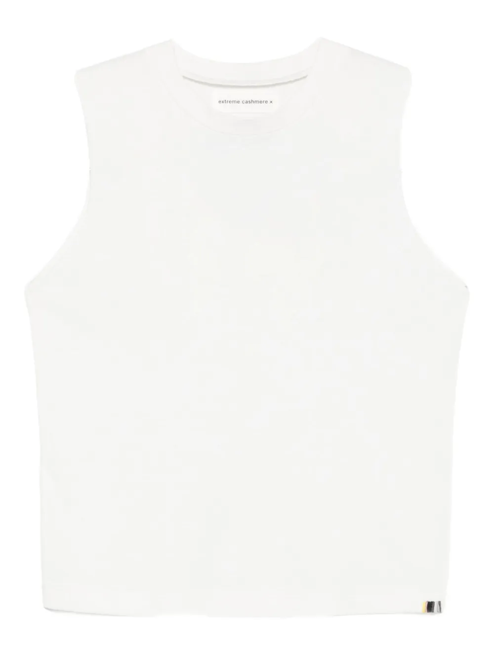 sleeveless cashmere vest