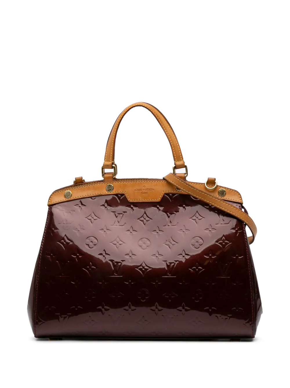 Louis Vuitton Pre-Owned 2012 Monogram Vernis Brea MM satchel - レッド Louis Vuitton Pre-Owned 2012 Monogram Vernis Brea MM satchel - レッド