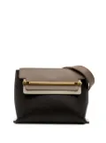 Chloé Pre-Owned 2014 Medium Tricolor Leather Clare shoulder bag - Brown