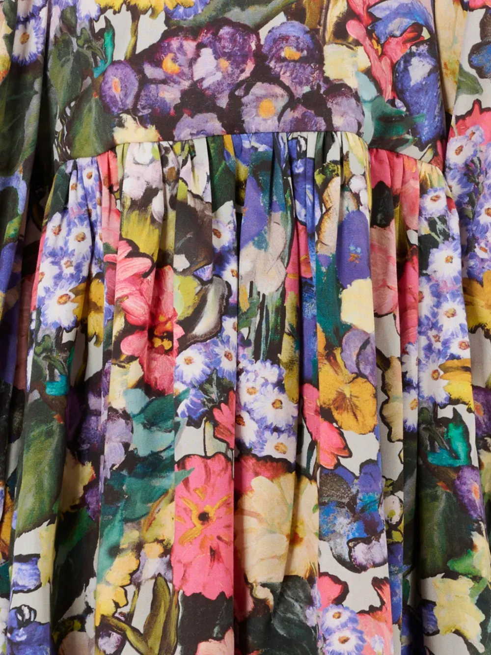 Molo Jurk met bloemenprint Groen