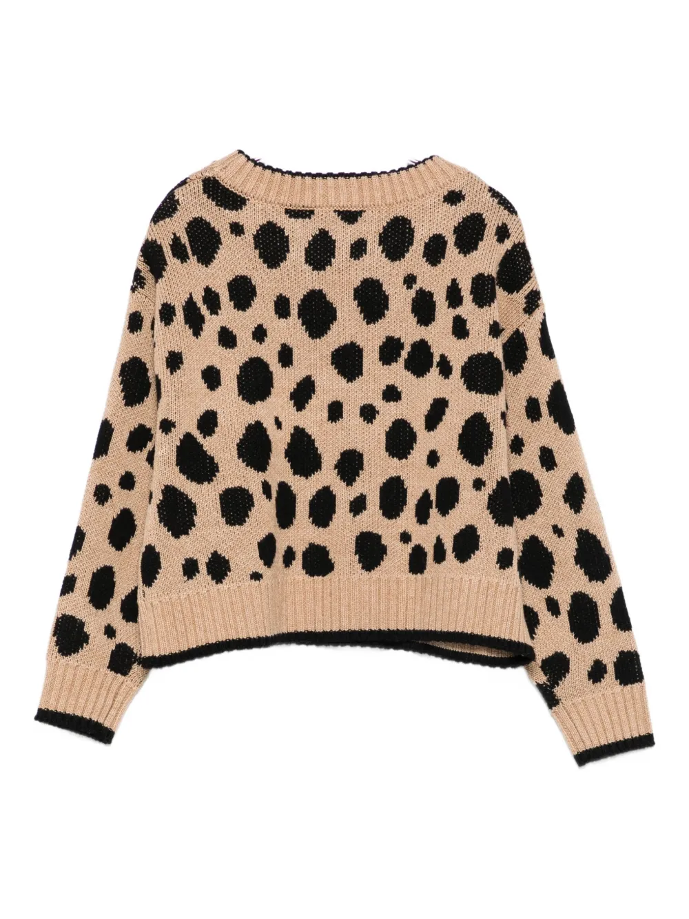 Philosophy Di Lorenzo Serafini Kids Gebreide trui met stippen Bruin