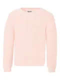 Molo textured round-neck sweater - Pink