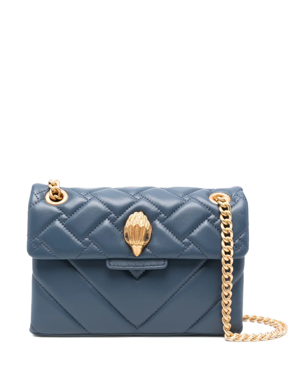 quilted logo-plaque crossbody bag
