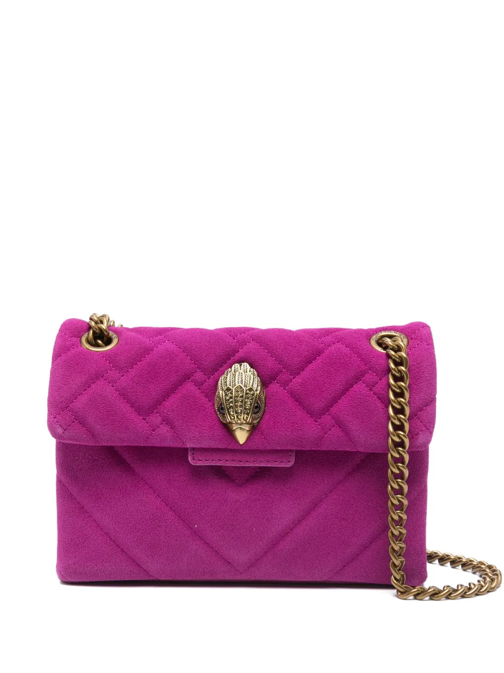 quilted logo-plaque crossbody bag
