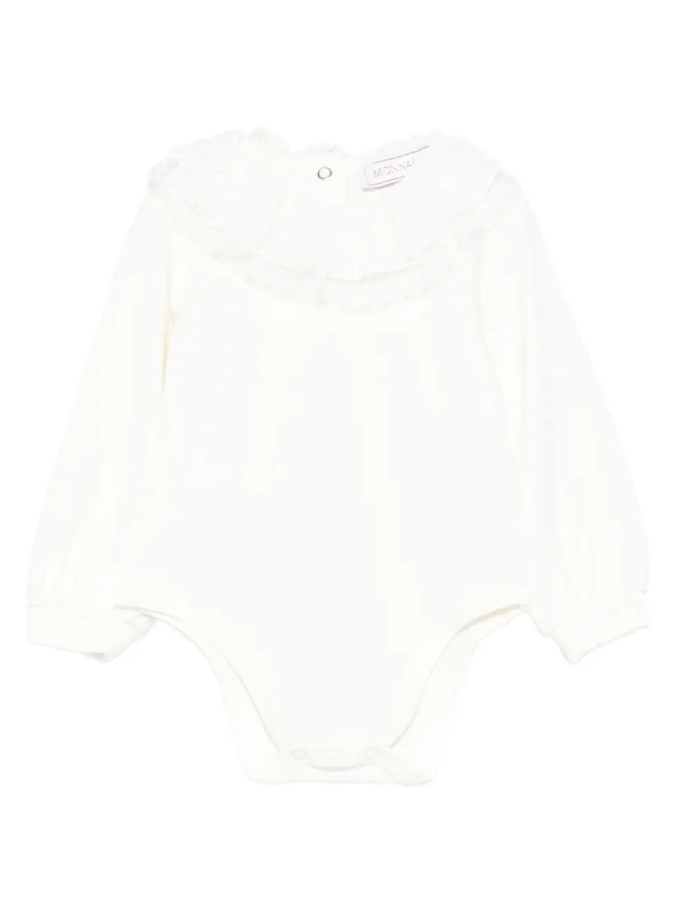 Monnalisa Romper met franje Beige