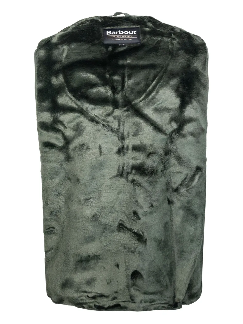 Barbour zip-front gilet Groen