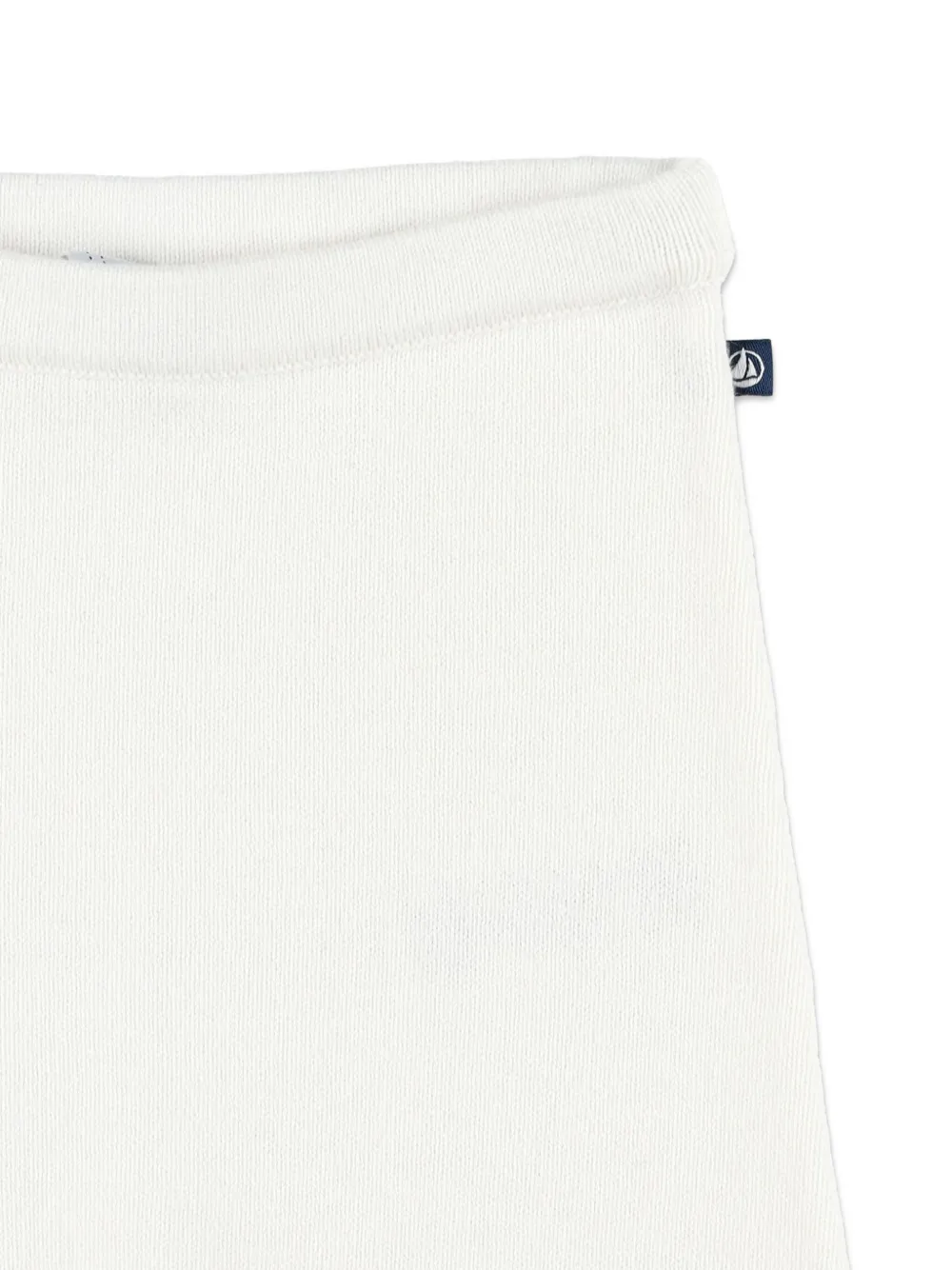 Petit Bateau Geribbelde broek Wit
