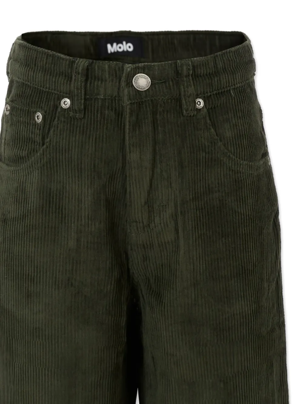Molo corduroy trousers Groen