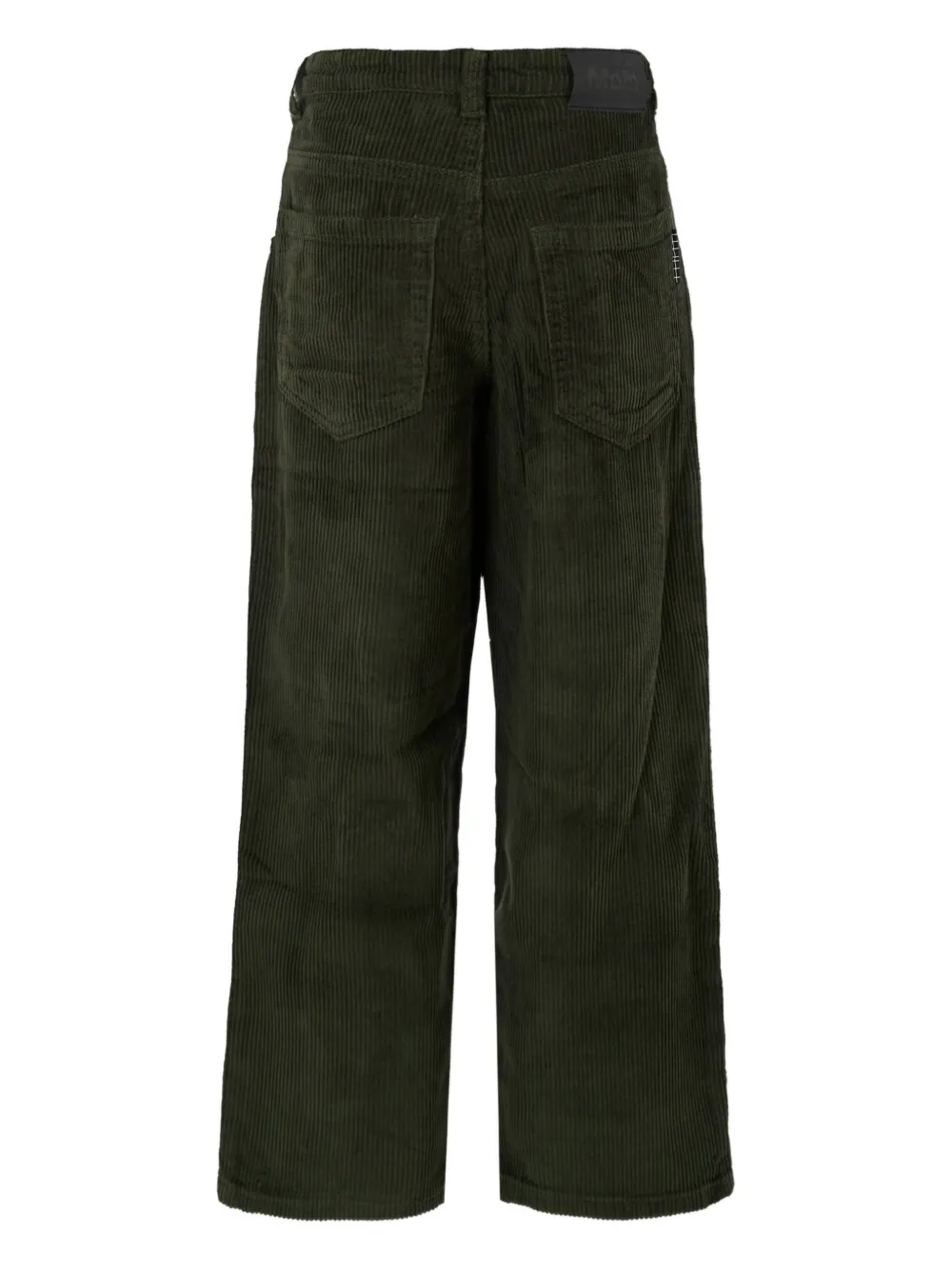 Molo corduroy trousers Groen