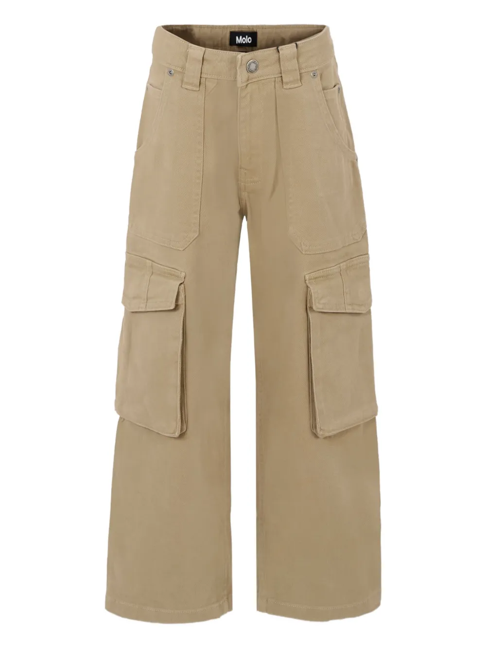 Molo Broek met cargozak Beige
