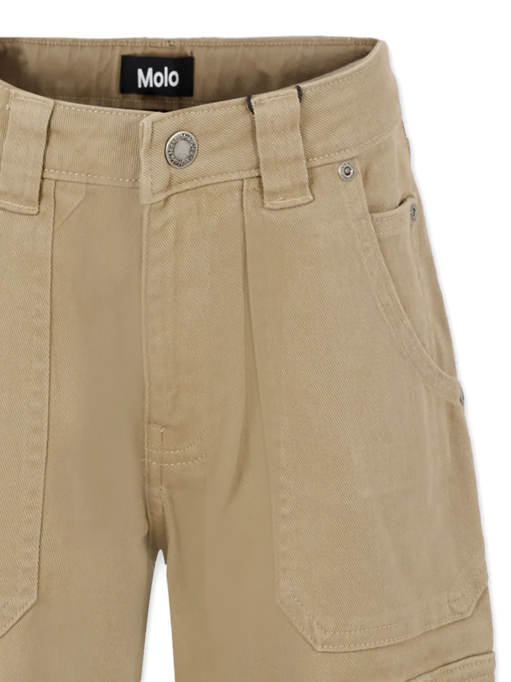 Molo Broek met cargozak Beige