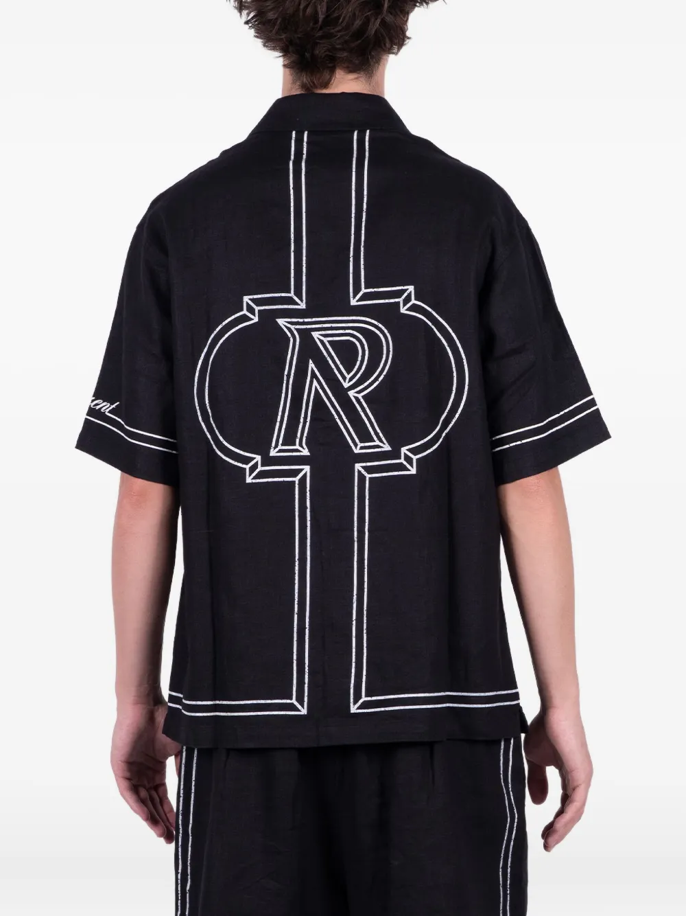 Represent Overhemd met logo Zwart