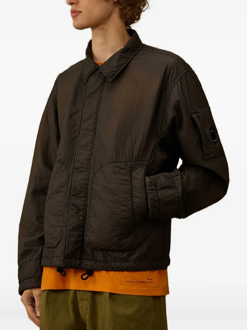 C.P. Company Feltro Bi-Film pocket jacket | Shirt Jackets | Image 2