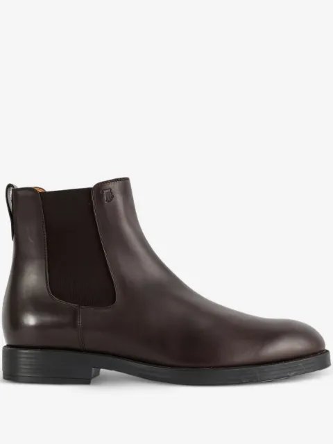 Tod's elastic-panel leather boots