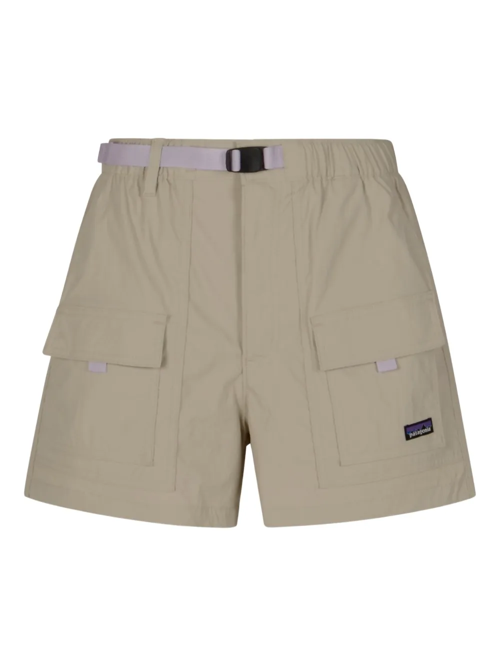 Patagonia cargo-pocket belted shorts - ニュートラル Patagonia cargo-pocket belted shorts - ニュートラル