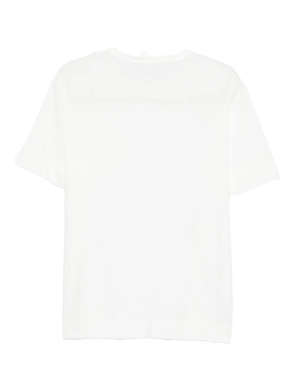 Original vintage style pocket cotton T-shirt - Wit