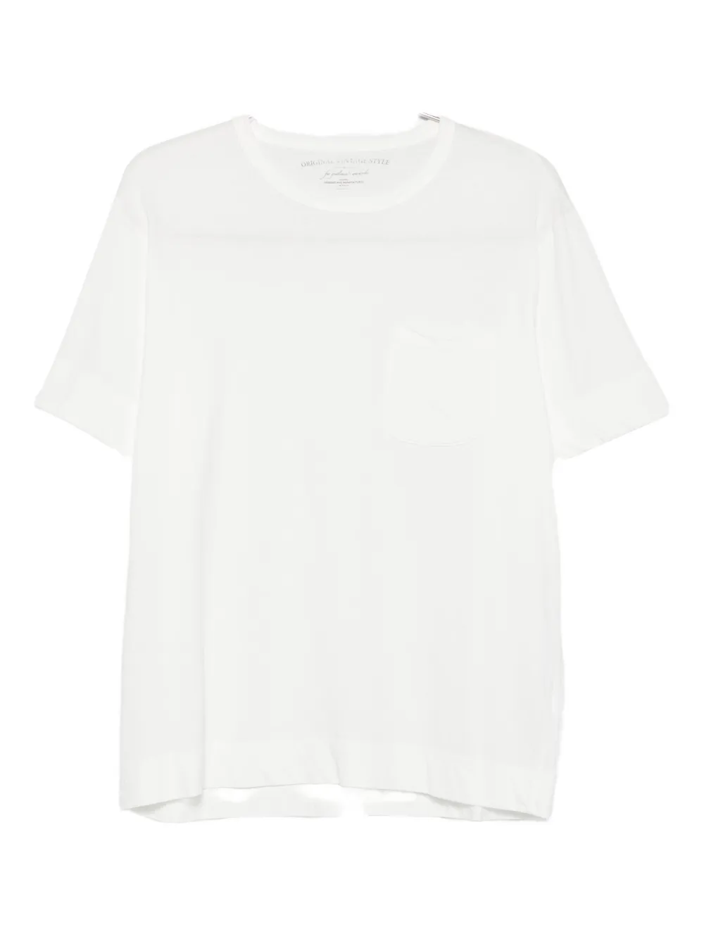 pocket cotton T-shirt