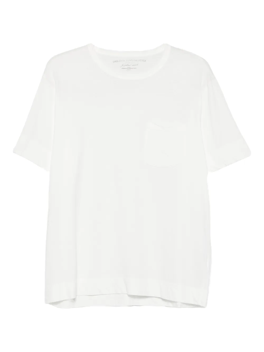 pocket cotton T-shirt