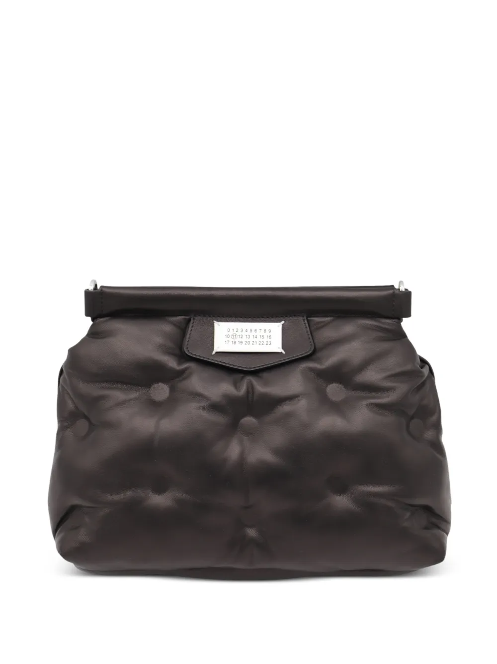 Maison Margiela quilted buckle cross body bag - ブラック Maison Margiela quilted buckle cross body bag - ブラック