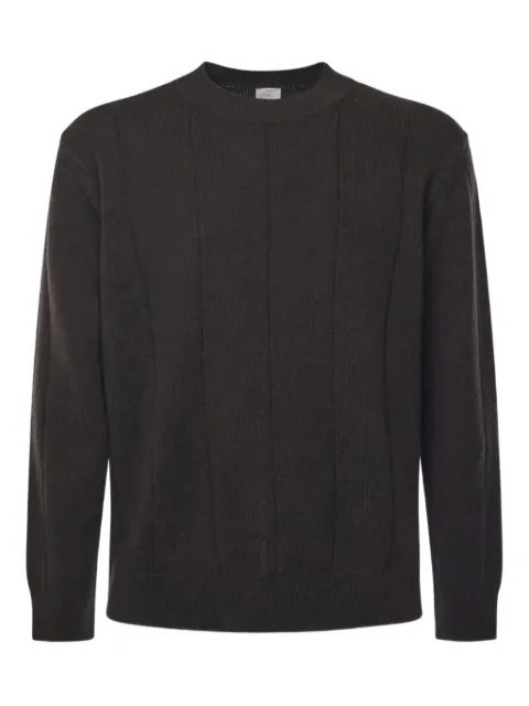 Eleventy crew-neck ribbed sweater