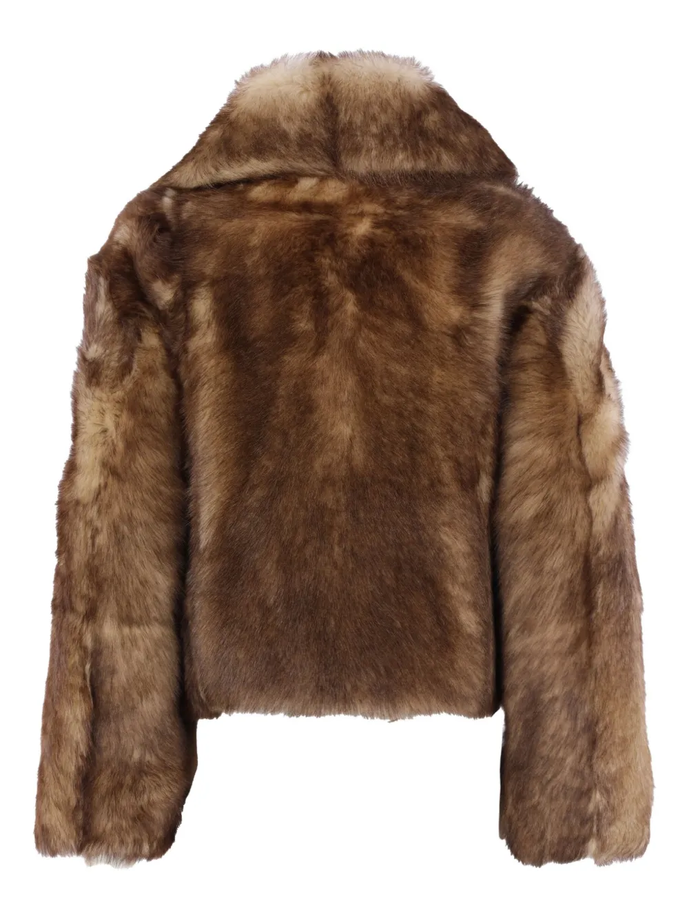 Co Shearling Short At In Brown