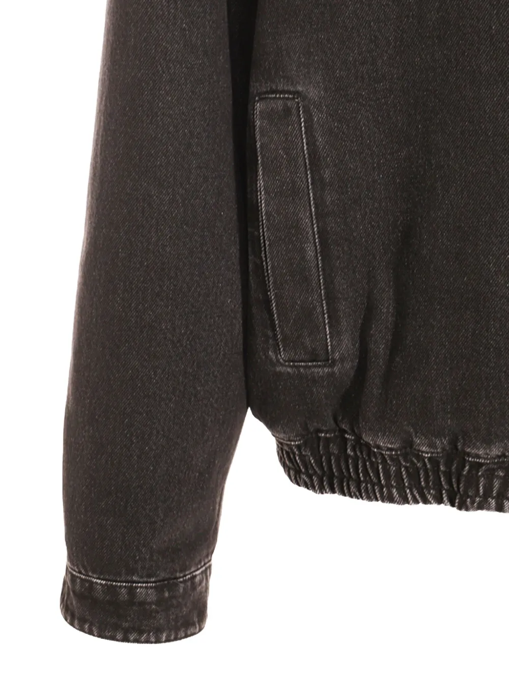 Miu Denim jack Zwart