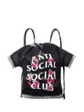 Anti Social Social Club Cute AF Black Drawstring Bag ""Camo"" backpack