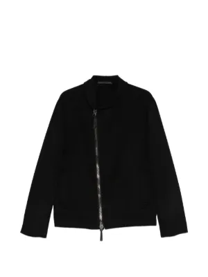Giorgio Armani レザージャケット | ブラック | FARFETCH JP