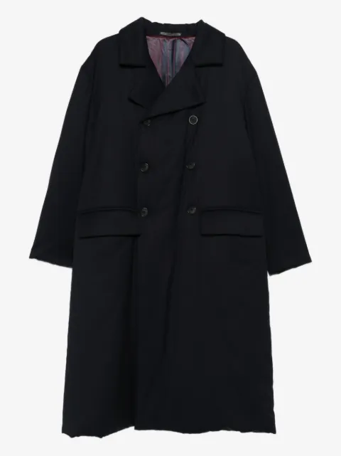 Giorgio Armani abrigo con doble botonadura