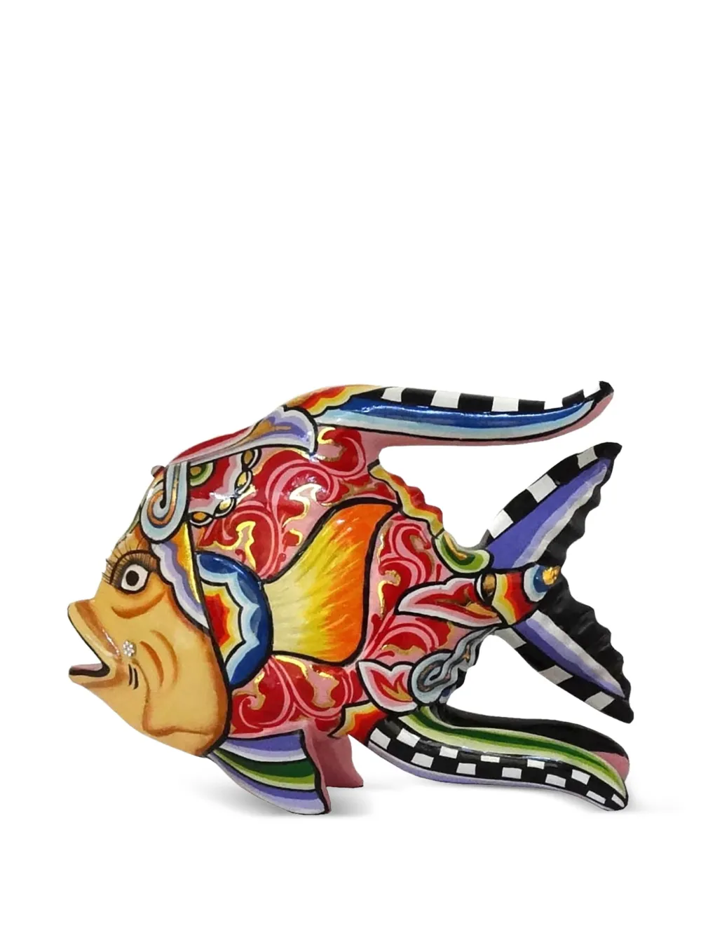 Toms Drag painted fish sculpture (21cm x 14.5cm) | Decorative Accessories | Image 2