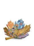 Toms Drag maple-leaf decorative tray (40cm x 30cm) - Gold