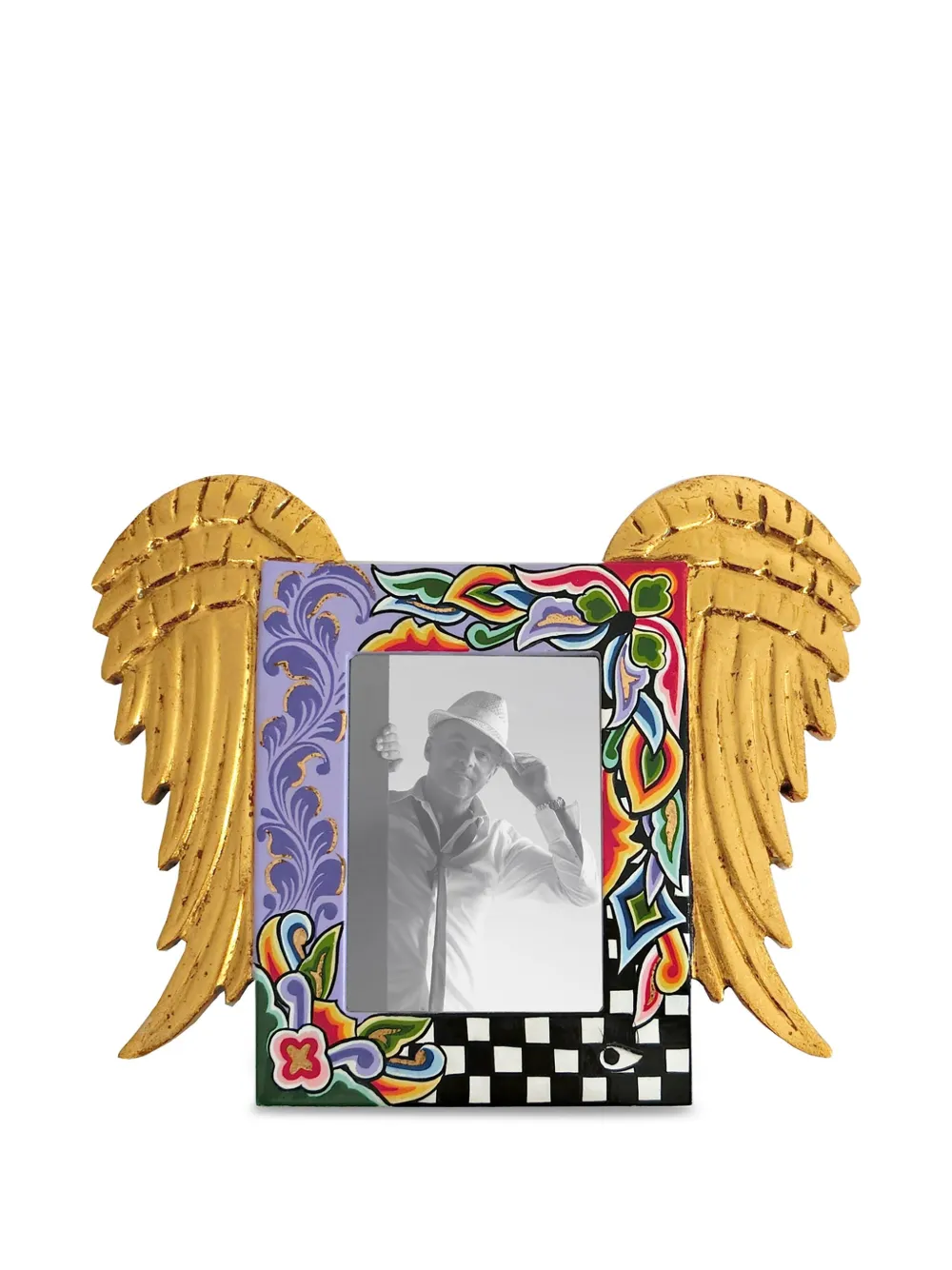 Toms Drag angel-wing photo frame | Yellow | Image 1