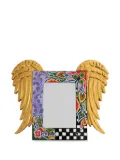 Toms Drag angel-wing photo frame - Yellow