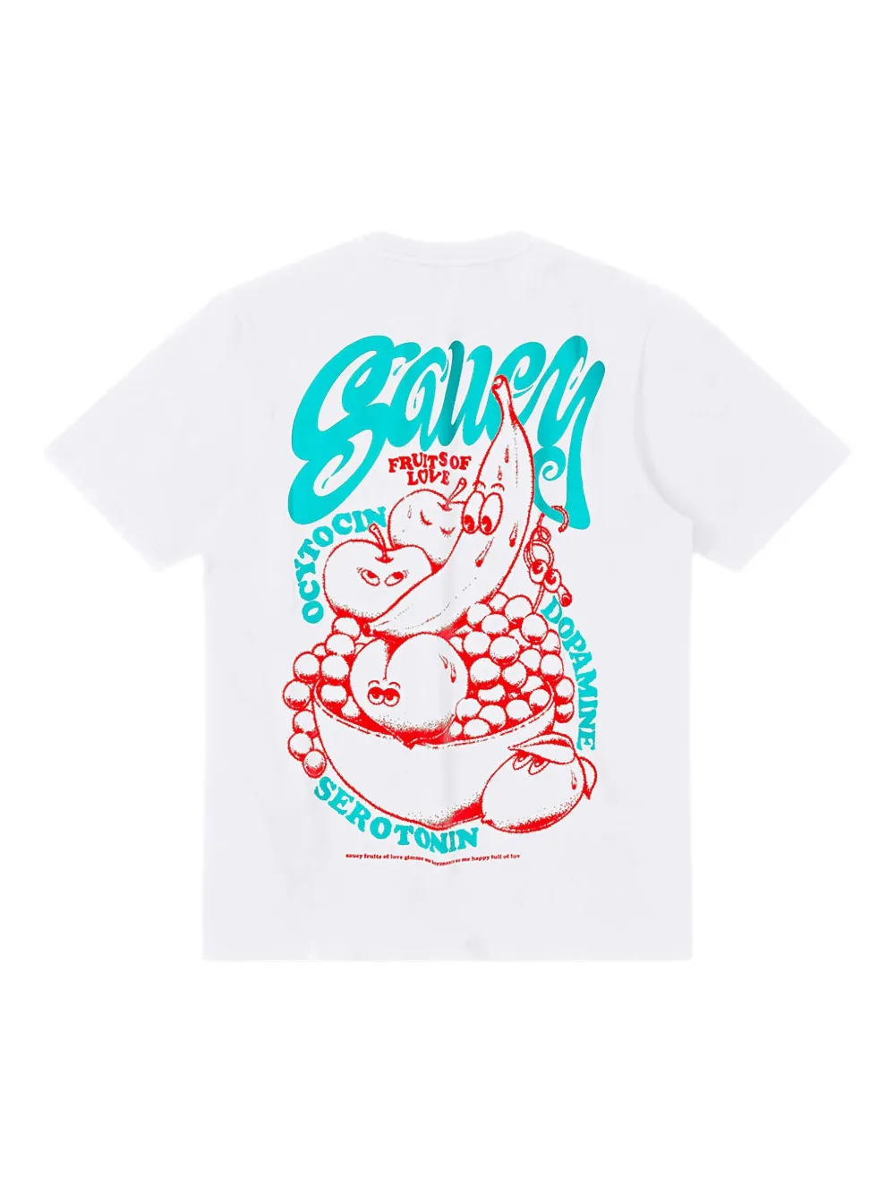 Edwin T-shirt met print - Wit