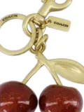 Coach Cherry glitter keyring - Gold