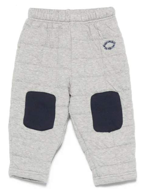 Bobo Choses quilted knee-patch track pants