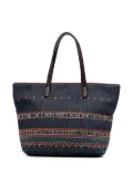 Burberry Pre-Owned 2000-2017 Embroidered Denim tote bag - Blue