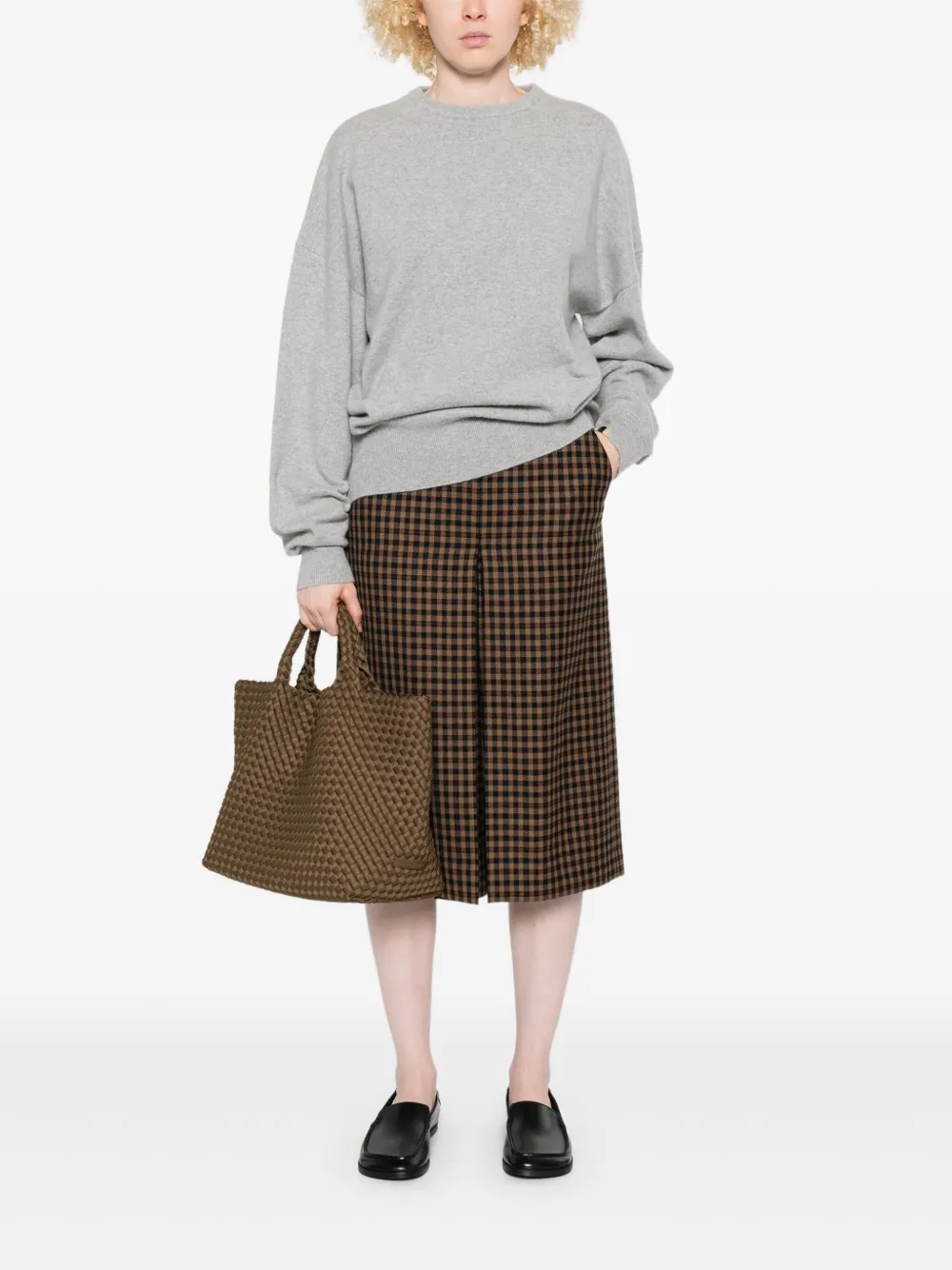 extreme cashmere crew-neck sweater Grijs