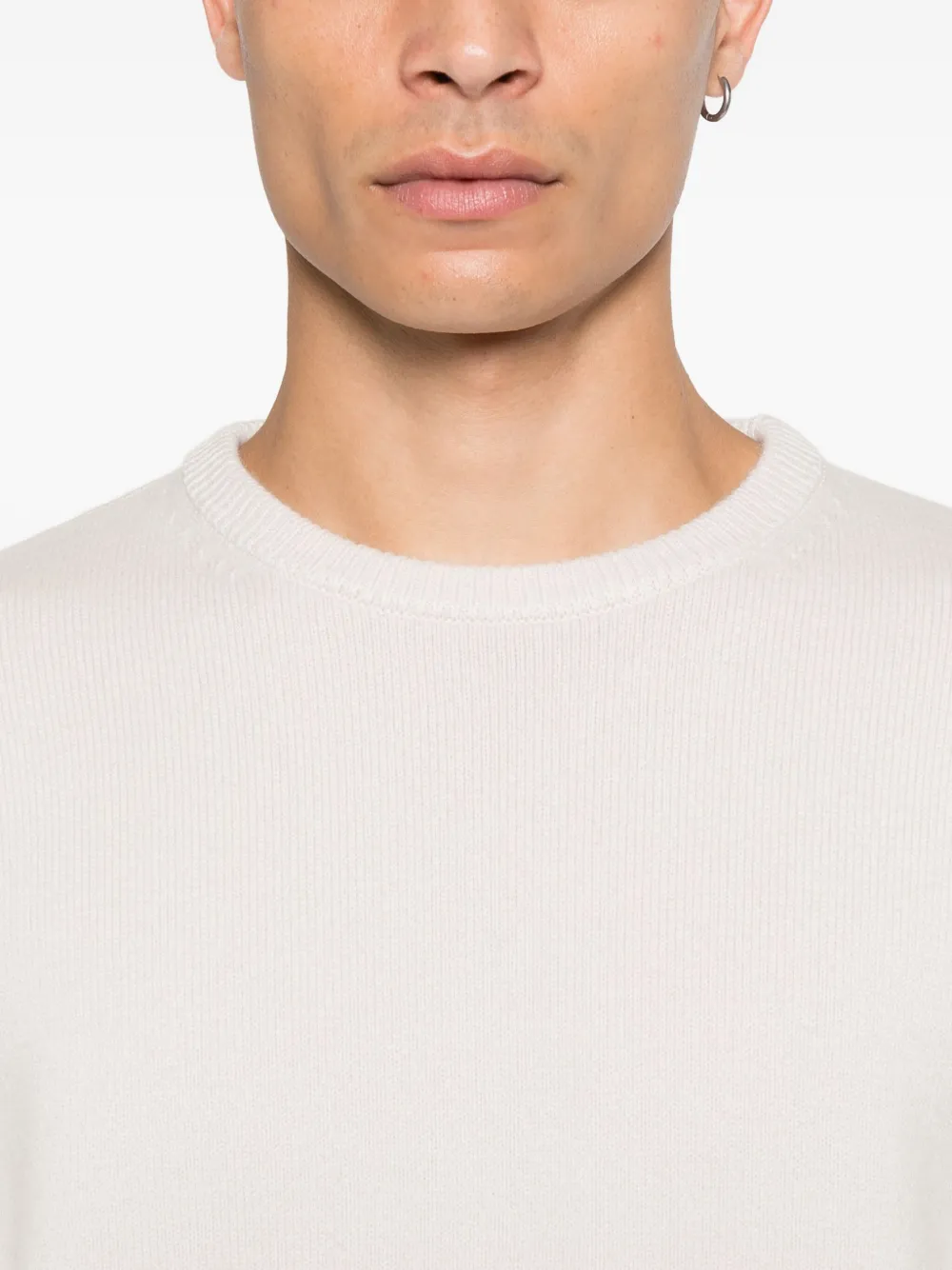 extreme cashmere Sweater met ronde hals Beige