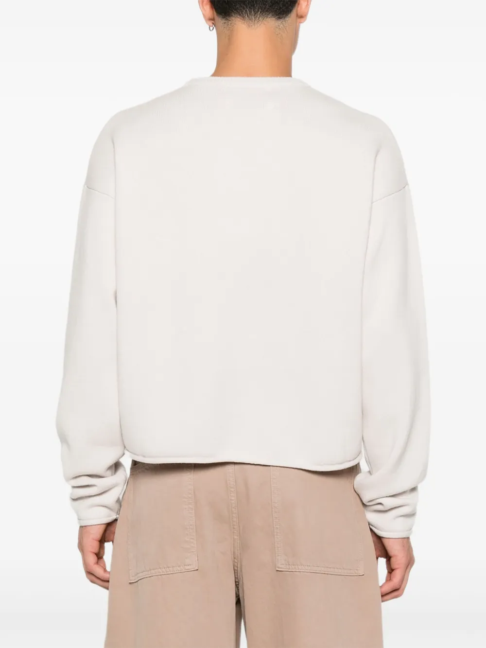 extreme cashmere Sweater met ronde hals Beige