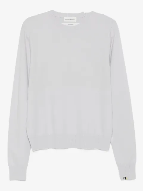 extreme cashmere suéter con cuello redondo