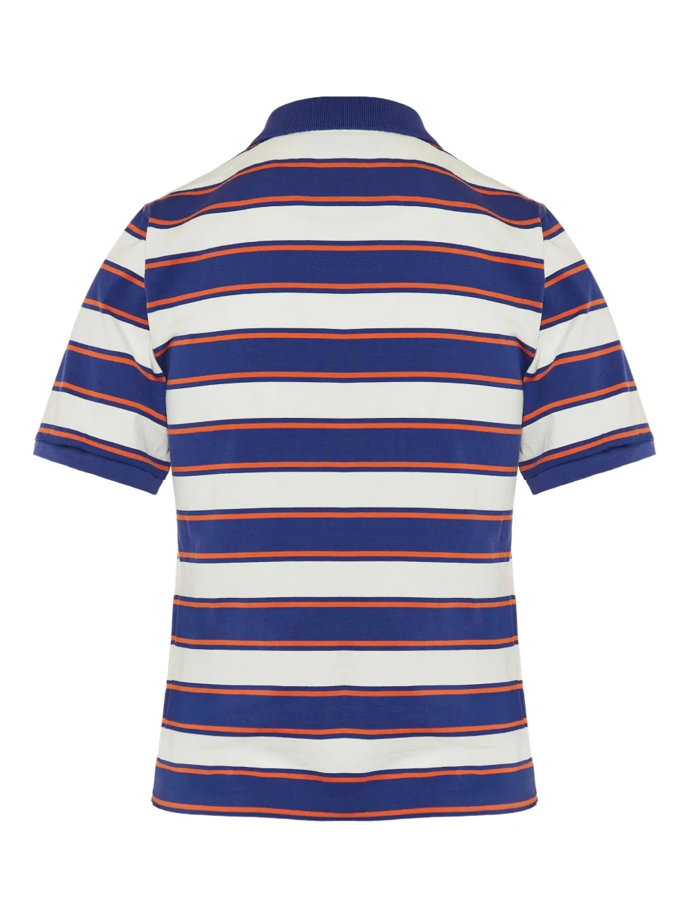Miu Miu striped polo shirt - Blauw