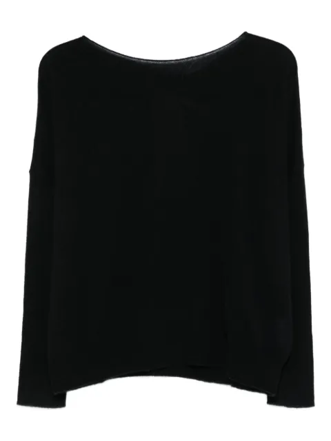 Philo-Sofie Kaschmirpullover mit U-Boot-Ausschnitt