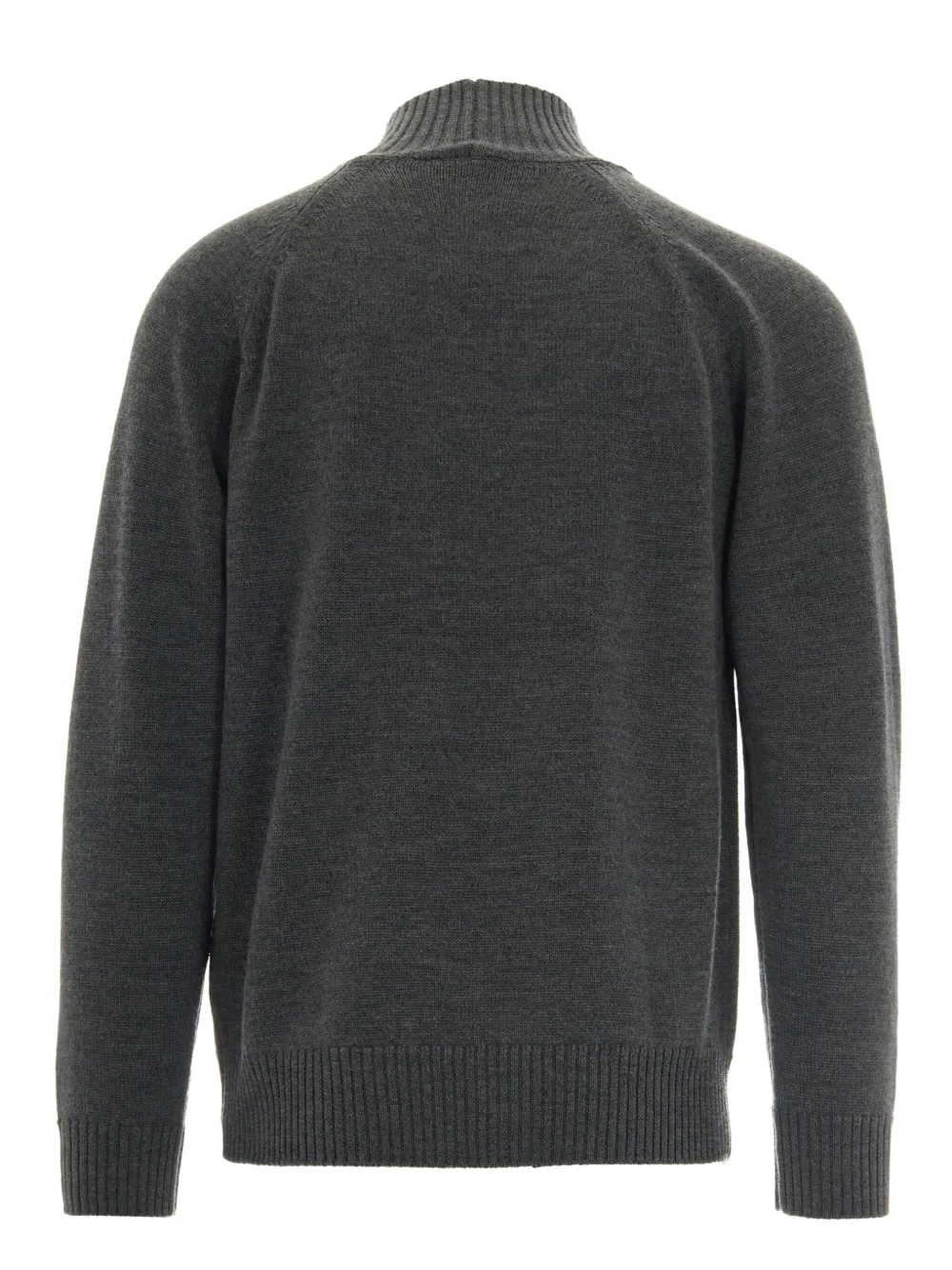 Paolo Pecora high-neck raglan-sleeve sweater Grijs