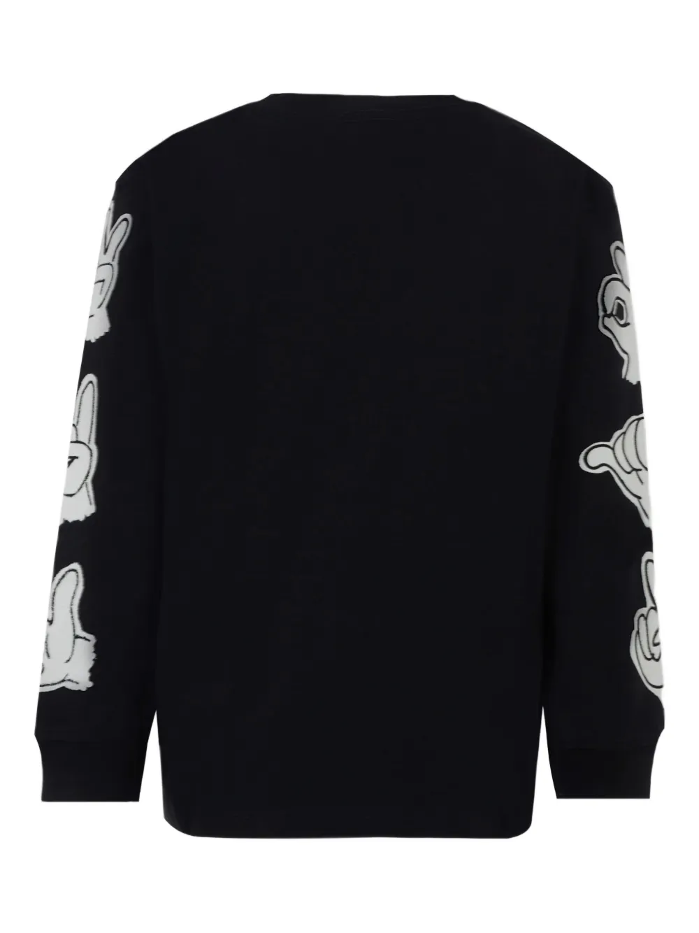 Molo hand-graphic sweatshirt Zwart