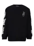 Molo hand-graphic sweatshirt - Black