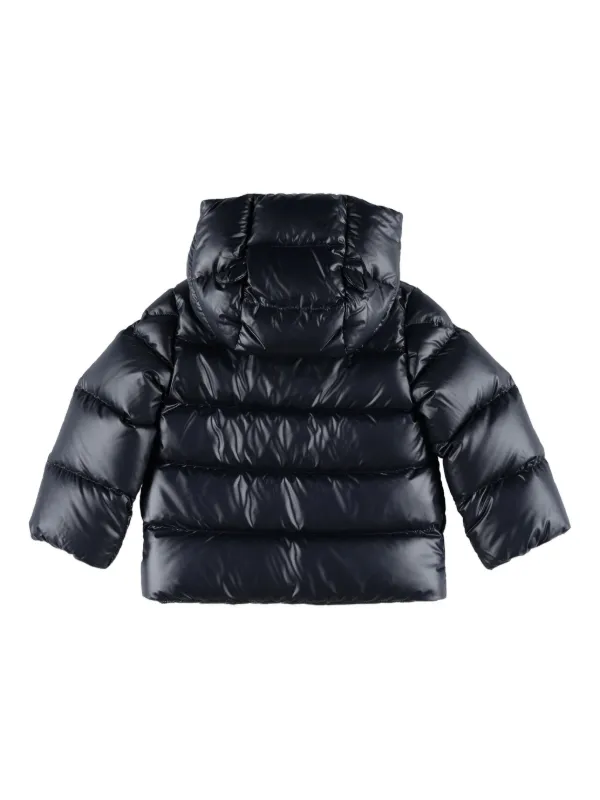 Moncler Enfant Conjunto De Calça e Jaqueta Matelassê Com Capuz