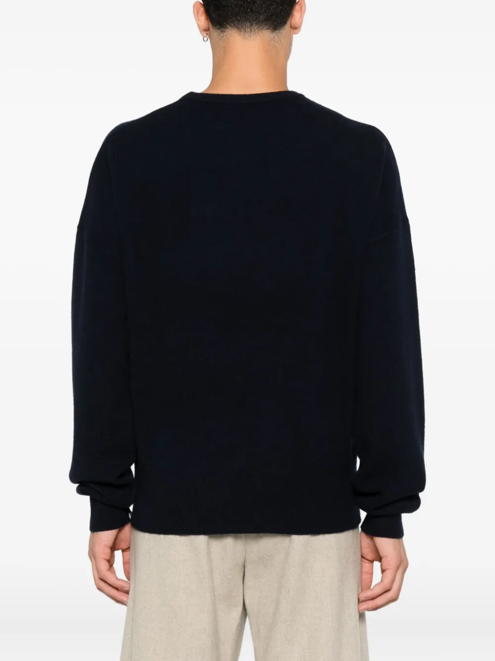 extreme cashmere Sweater met ronde hals Blauw